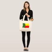 Sac fourre-tout du drapeau du Bénin (Devant (modèle))