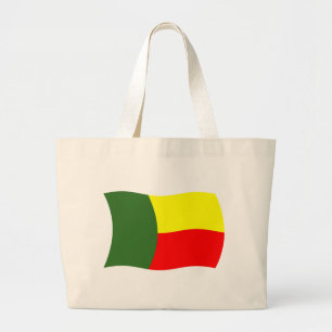 Sac fourre-tout du drapeau du Bénin