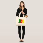 Sac fourre-tout du drapeau du Cameroun (Devant (modèle))