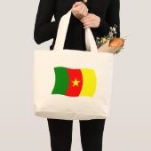Sac fourre-tout du drapeau du Cameroun (Devant (produit))