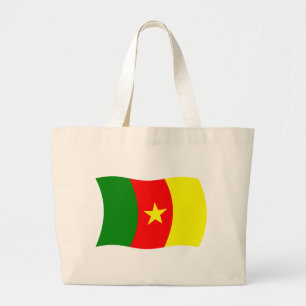 Sac fourre-tout du drapeau du Cameroun