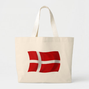 Sac fourre-tout du drapeau du Danemark