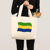 Sac fourre-tout du drapeau du Gabon (Devant (produit))