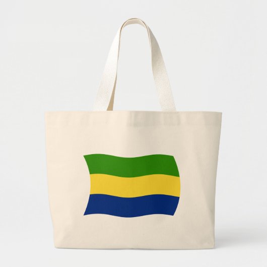 Sac fourre-tout du drapeau du Gabon (Devant)