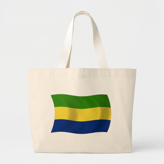 Sac fourre-tout du drapeau du Gabon (Devant)