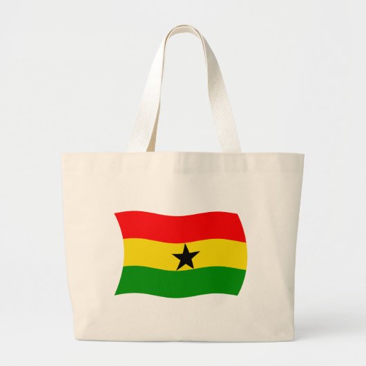 Sac fourre-tout du drapeau du Ghana (Devant)