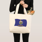 Sac fourre-tout du drapeau du Kansas (Devant (produit))