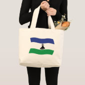 Sac fourre-tout du drapeau du Lesotho (Devant (produit))
