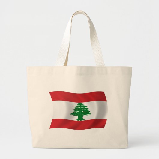 Sac fourre-tout du drapeau du Liban (Devant)