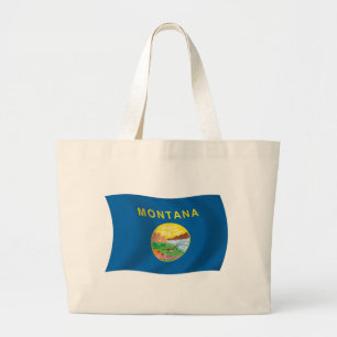 Sac fourre-tout du drapeau du Montana