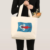 Sac fourre-tout du drapeau du peuple Aïnou (Devant (produit))