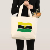 Sac fourre-tout du drapeau du peuple Ashanti (Devant (produit))