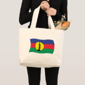 Sac fourre-tout du drapeau du peuple kanak (Devant (produit))