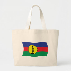 Sac fourre-tout du drapeau du peuple kanak