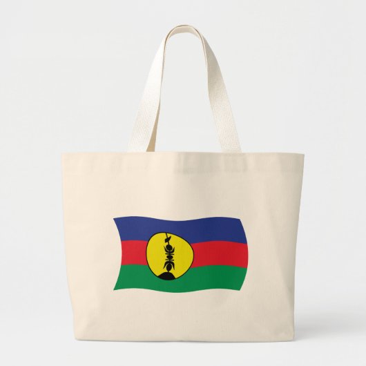 Sac fourre-tout du drapeau du peuple kanak (Devant)