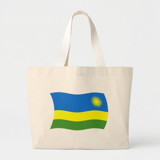 Sac fourre-tout du drapeau du Rwanda (Devant)