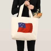 Sac fourre-tout du drapeau du Samoa (Devant (produit))