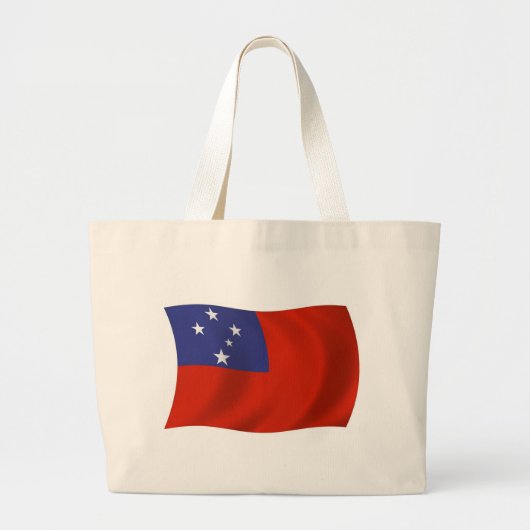 Sac fourre-tout du drapeau du Samoa (Devant)
