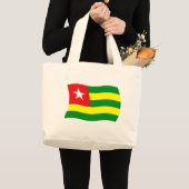 Sac fourre-tout du drapeau du Togo (Devant (produit))