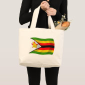 Sac fourre-tout du drapeau du Zimbabwe (Devant (produit))