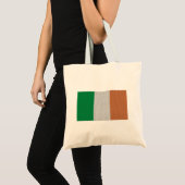 Sac fourre-tout du drapeau irlandais cool (Devant (produit))