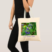 Sac fourre-tout du jardin de fleurs de verdure pou (Devant (produit))