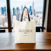 Sac fourre-tout du livre - Citation de Benjamin Fr