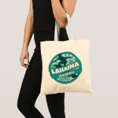 Sac fourre-tout du logo de la surfeuse turquoise d (Devant (produit))