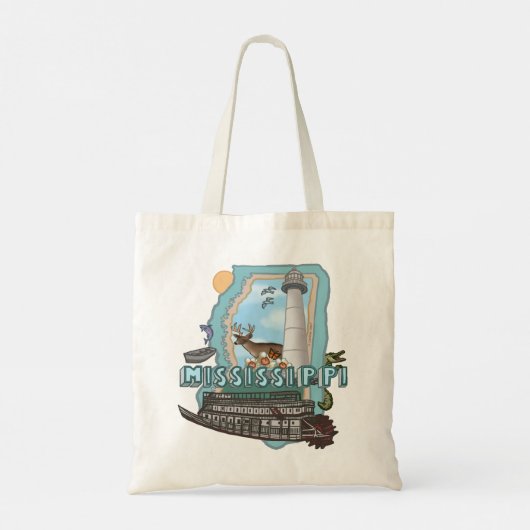 Sac fourre-tout du Mississippi (Dos)