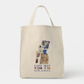 Sac fourre-tout du New Jersey du Cap May (Dos)