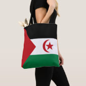 Sac fourre-tout du pavillon de la République arabe (De près)