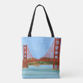 Sac fourre-tout du pont de San Francisco (Dos)