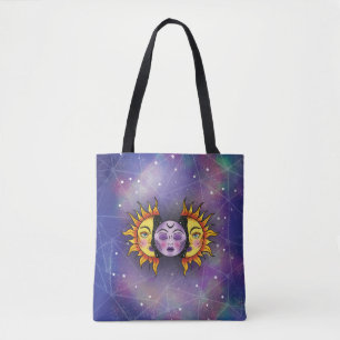 Sac fourre-tout du soleil et de la lune