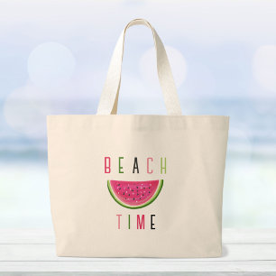 Sac fourre-tout du temps de plage