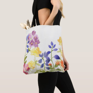 Sac fourre-tout écossais à couleur pour aquarell
