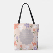 Sac fourre-tout Écriture Psaume 126:3 KJV (Dos)