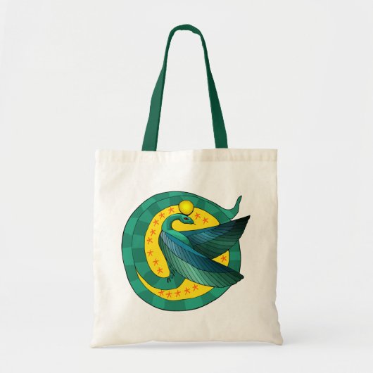 Sac fourre-tout égyptien du serpent ailé (Devant)