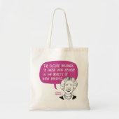 Sac fourre-tout Eleanor Roosevelt (Devant)