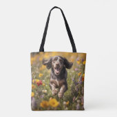 Sac fourre-tout élégant Cocker Spaniel (Dos)
