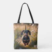 Sac fourre-tout élégant de Dachshund (Dos)