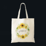 Sac fourre-tout élégant du jardin de tournesols<br><div class="desc">Parfait pour un cadeau de douche nuptiale,  une fête de bachelorette,  un cadeau d'anniversaire,  un cadeau de jour de la mère - ou toute autre raison spéciale!</div>