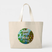 Sac fourre-tout élégant et écologique (Dos)