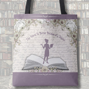 Sac fourre-tout élégant et poussiéreux couleur pru