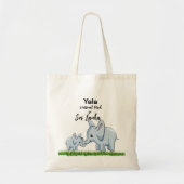 Sac fourre-tout éléphant (Devant)