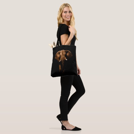 Sac fourre-tout éléphant (Sur le modèle)