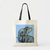 Sac fourre-tout éléphant bébé (Devant)