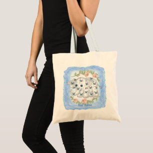 Sac fourre-tout Éléphant Bébé Bleu
