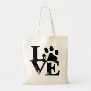 Sac fourre-tout Empreinte de patte de chien