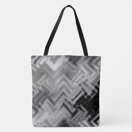 Sac fourre-tout en acier brossé (Devant)