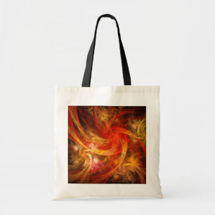 Sac fourre-tout en art abstrait Firestorm Nova